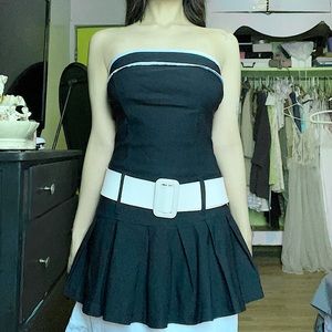 2000’s micro mini tube top dress